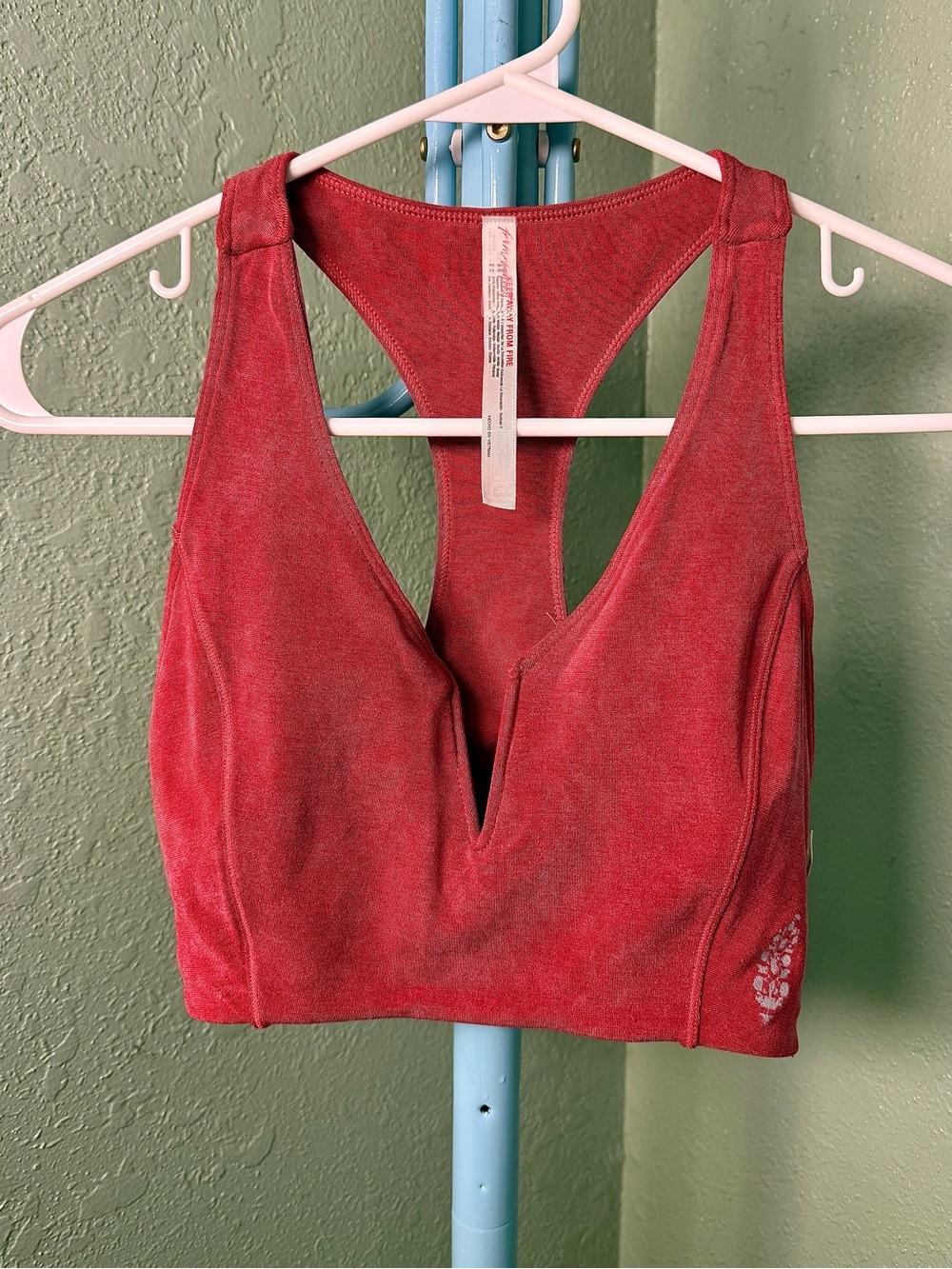 Free People Movement Go To Smooth V-Neck Sports Bra